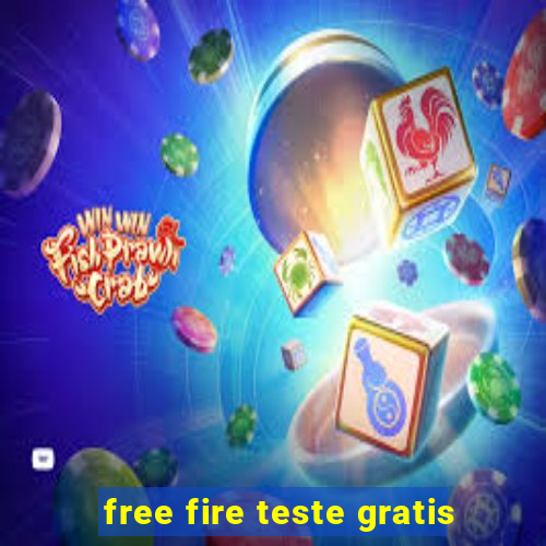 free fire teste gratis